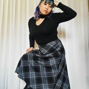 Plaid Croft & Barrow skirt
